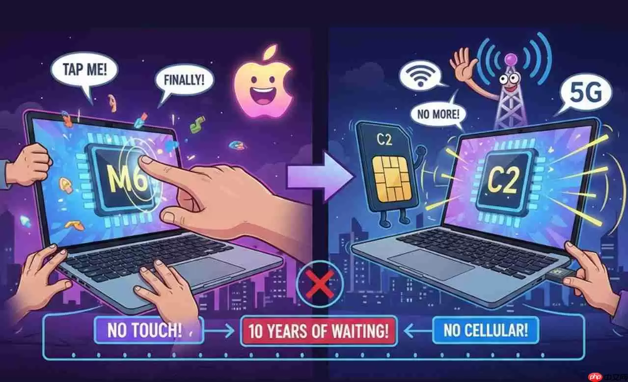 敲砖10年！Mac系列传将迎来「触控与联网」双革新