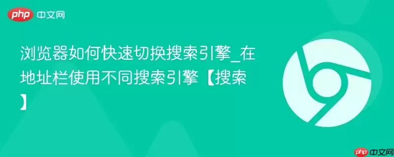 浏览器如何快速切换搜索引擎_在地址栏使用不同搜索引擎【搜索】