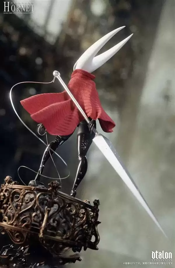 这也涩涩? 《空洞骑士:丝之歌》性感大黄蜂手办发布