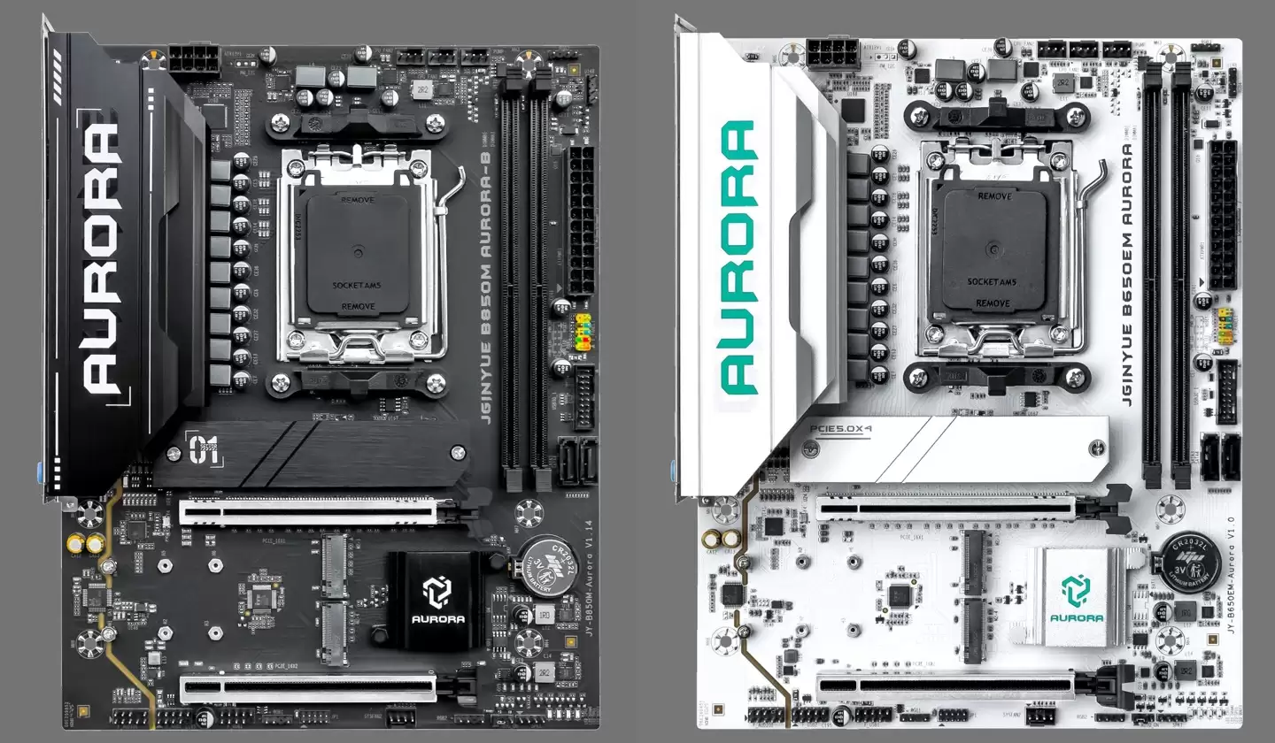 精粤推出 B850M AURORA-B / B650EM AURORA 主板,488 元起