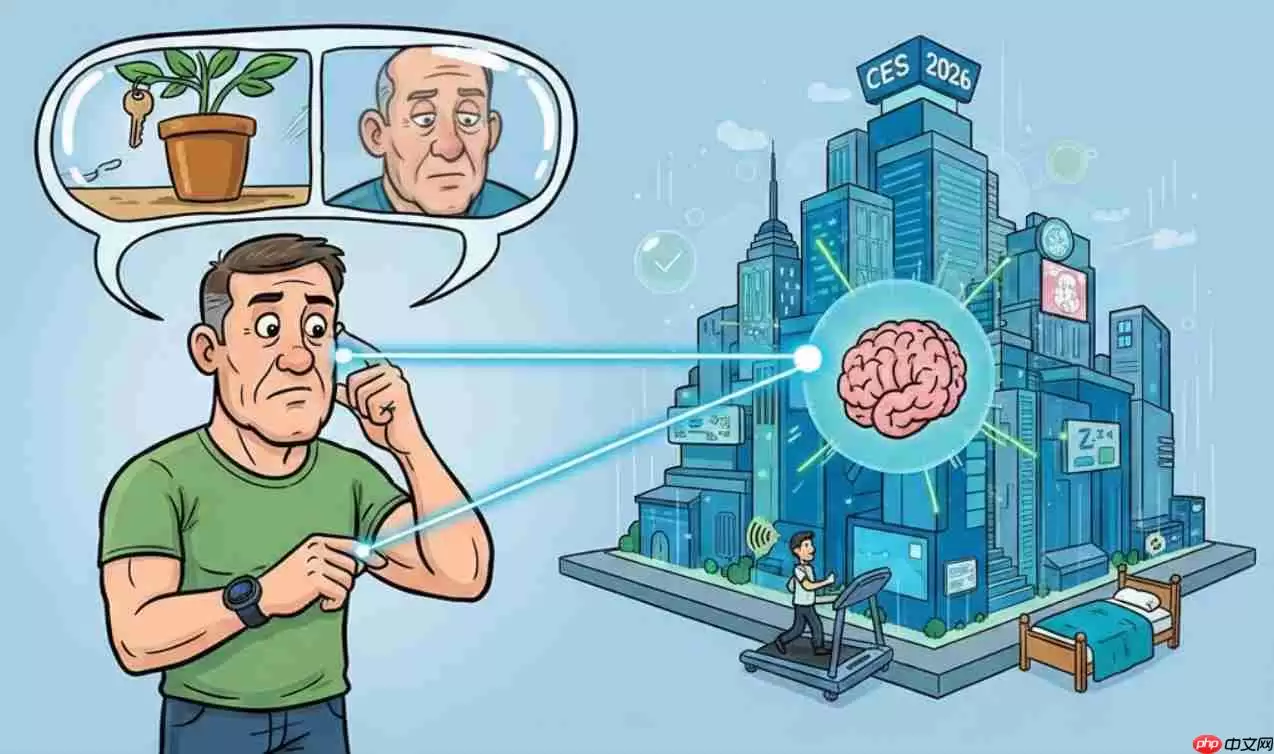 是健忘或失智?三星CES 2026放大招:「脑部健康」神功能推失智预警