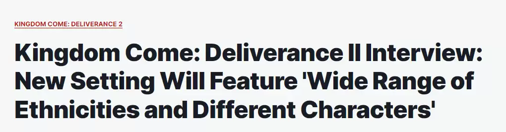 天国拯救2：种族角色扩展，故事更黑暗