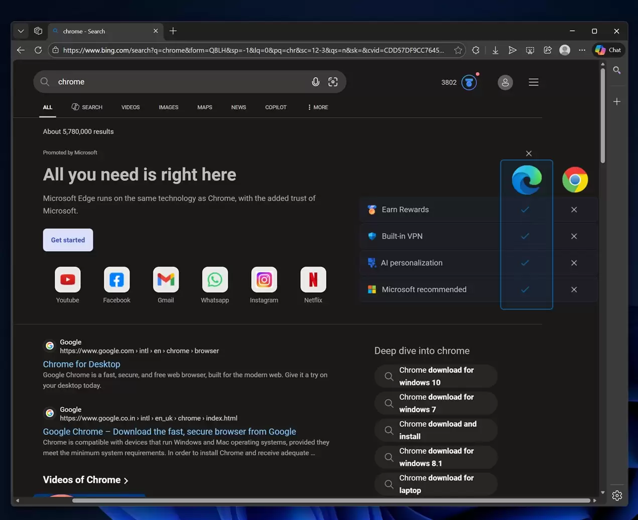 复制对付 Chrome 的招数,微软 Edge 将“劝退”用户安装 OpenAI 首款 AI 浏览器 Atlas