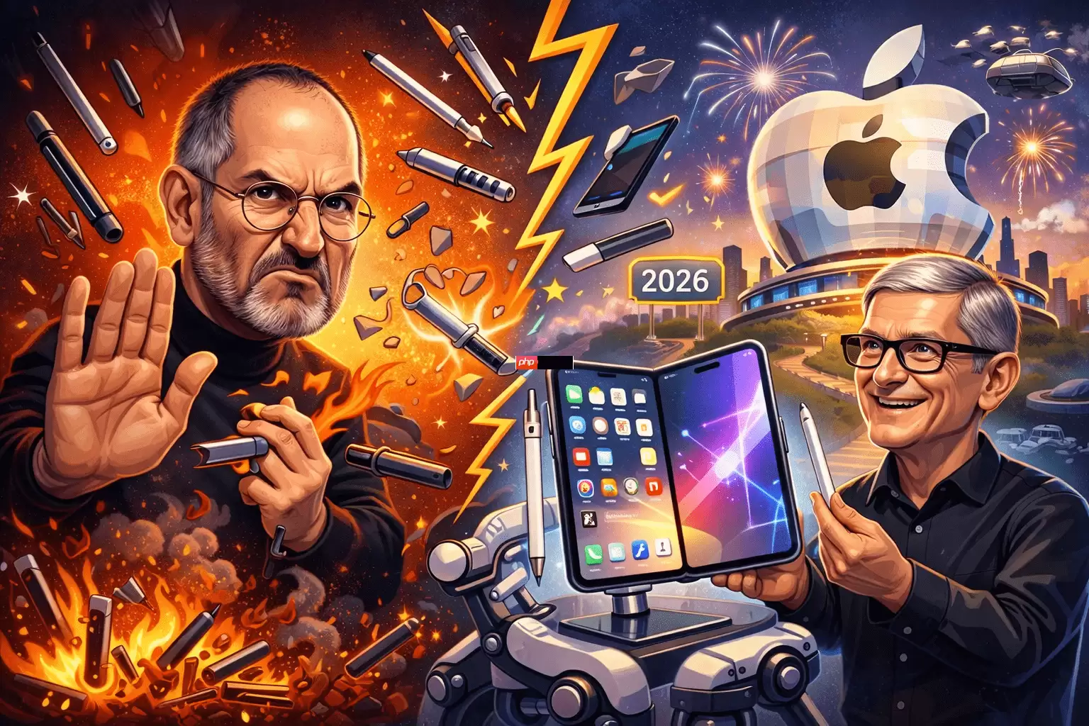 贾伯斯曾嫌触控笔！2026亮相iPhone Fold支援笔功能恐成转单关键