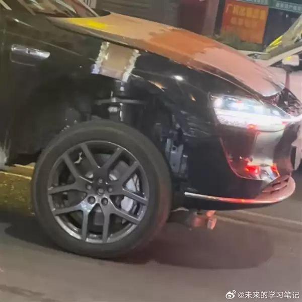 套了个S9的壳子 享界神秘新车路试：离地间隙超高