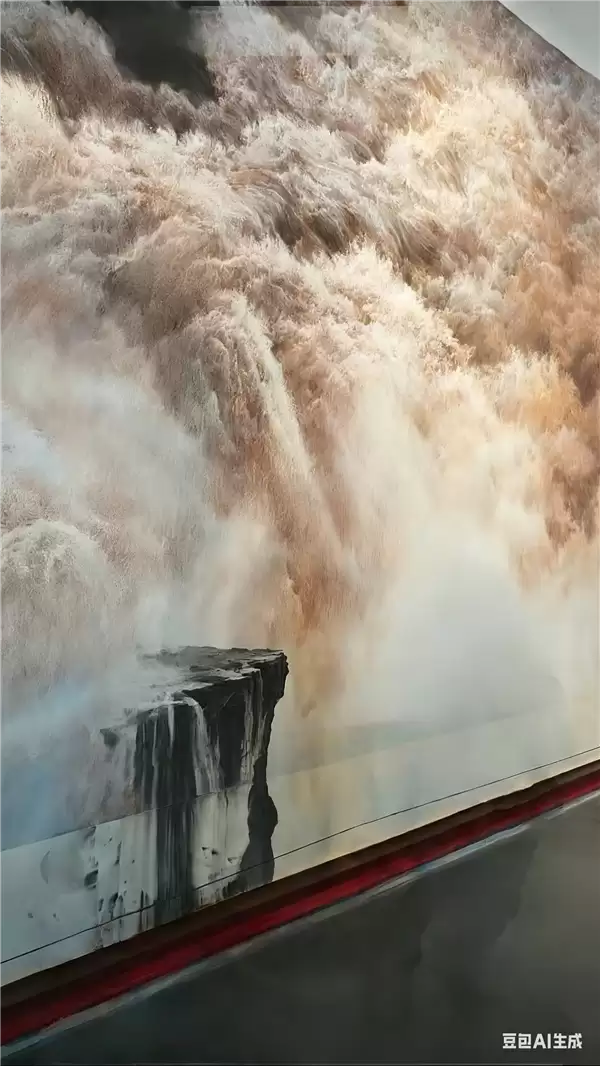 估价380万 著名画家巨幅画作遭泼墨：千万网友献策补救