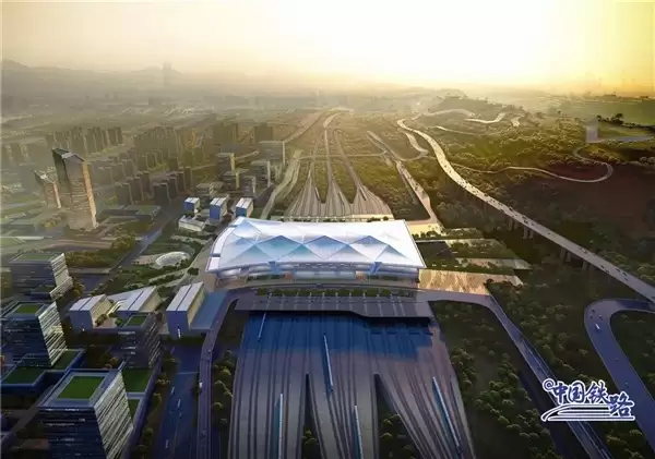 我国八纵八横高铁网重要枢纽！西安东站今年6月投运