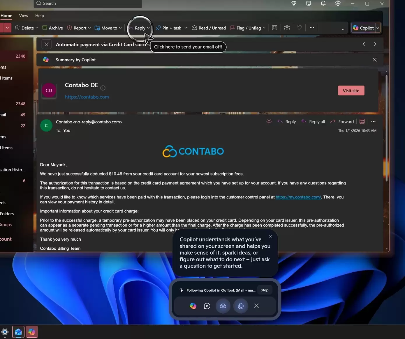 微软 Win11“Copilot 共享”上线,AI 助手可看屏指导但无法操作