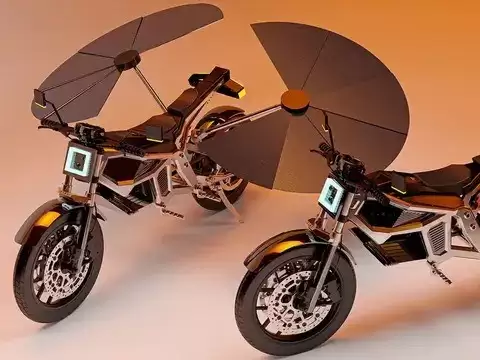 太阳能摩托SOLARIS：阳光驱动，告别充电与油站