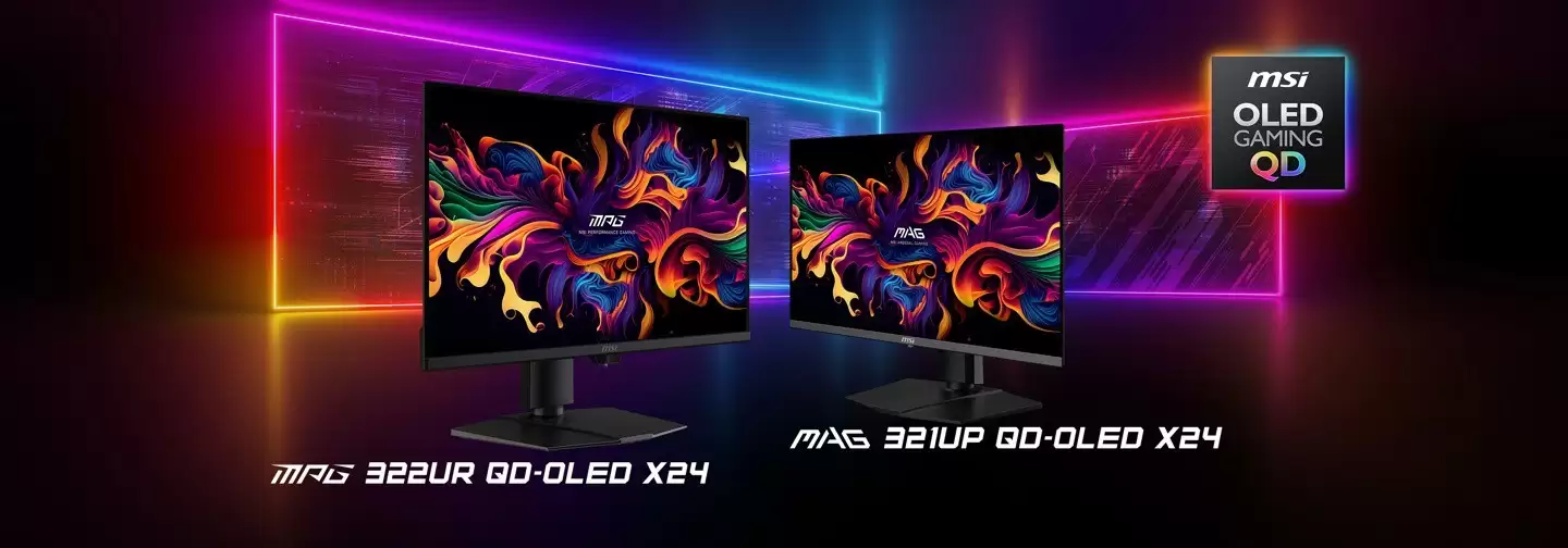 微星推出32英寸QD-OLED新显示器：240Hz+HDR真黑500
