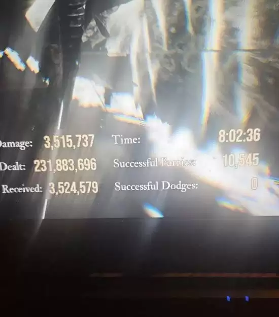 玩家八小时完成10545次格挡，极限挑战引热议