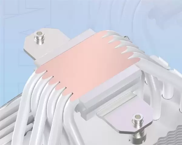 影驰星曜B6风冷散热器首发169元起:单塔六热管、无线镜顶盖