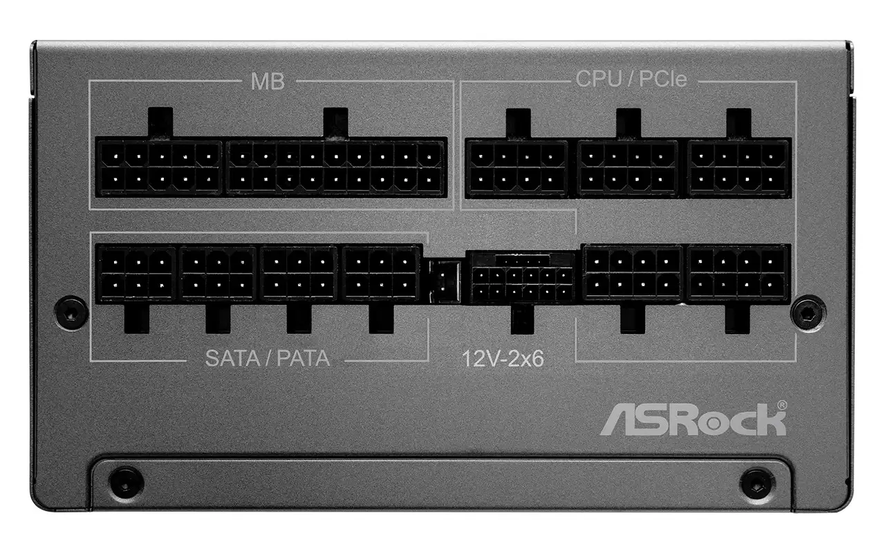 华擎带来 SL-P 系列白金 ATX 电源:全日系电容,Cybenetics A 静音认证