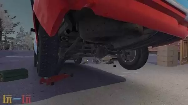 生存驾驶模拟游戏《我的冬季汽车》抢先体验模式开启