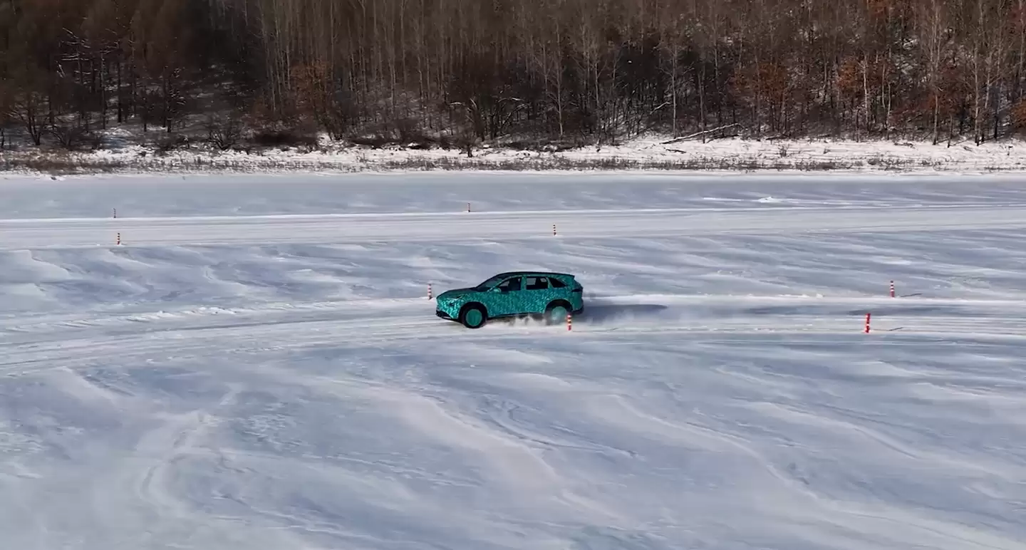 别克至境 SUV 冬测路试公布，年内上市