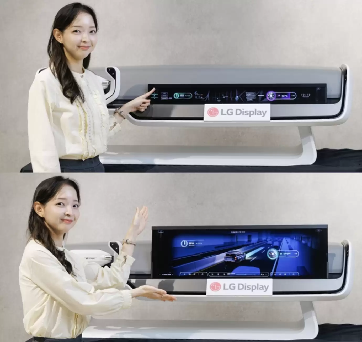LG Display 亮相 CES 2026：33 英寸车载 OLED 柔性“卷轴屏”、51 英寸超宽贯穿式面板...
