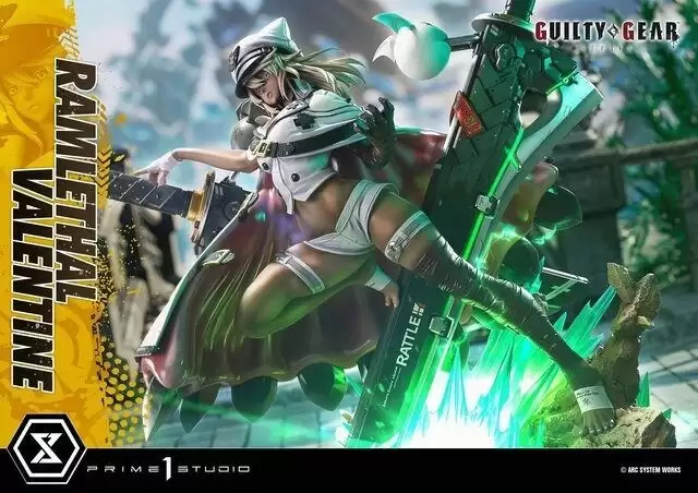 《罪恶装备》黑皮辣妹雕像:好看 价格也贵