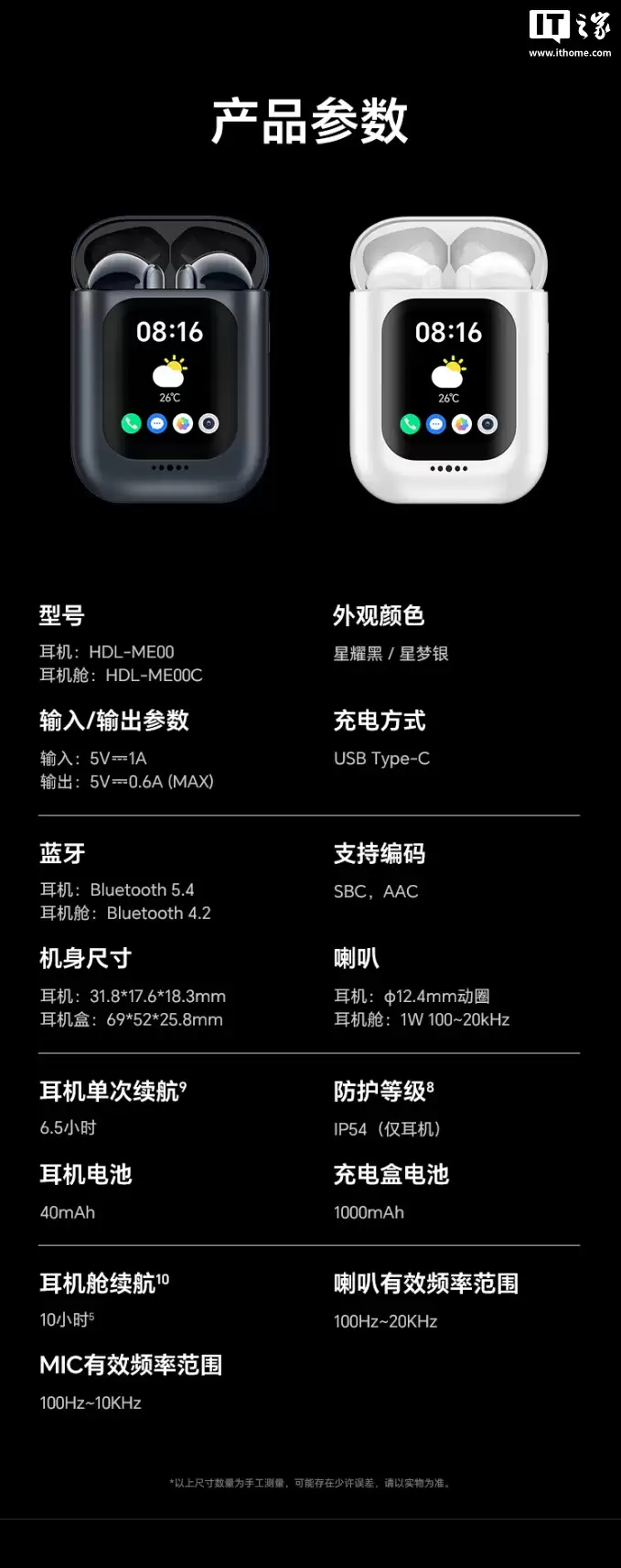 荣耀亲选 iotapk AI 通话耳机发布:支持插实体 SIM 卡、运行独立安卓系统,799 元