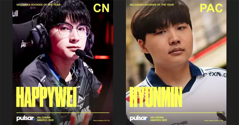 外媒评选25亚太最佳新秀:happywei与HYUNMIN 外媒评选25亚太最佳新秀:happywei与HYUNMIN