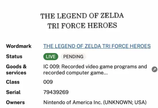 任天堂重启三角力量英雄商标引发复刻猜想