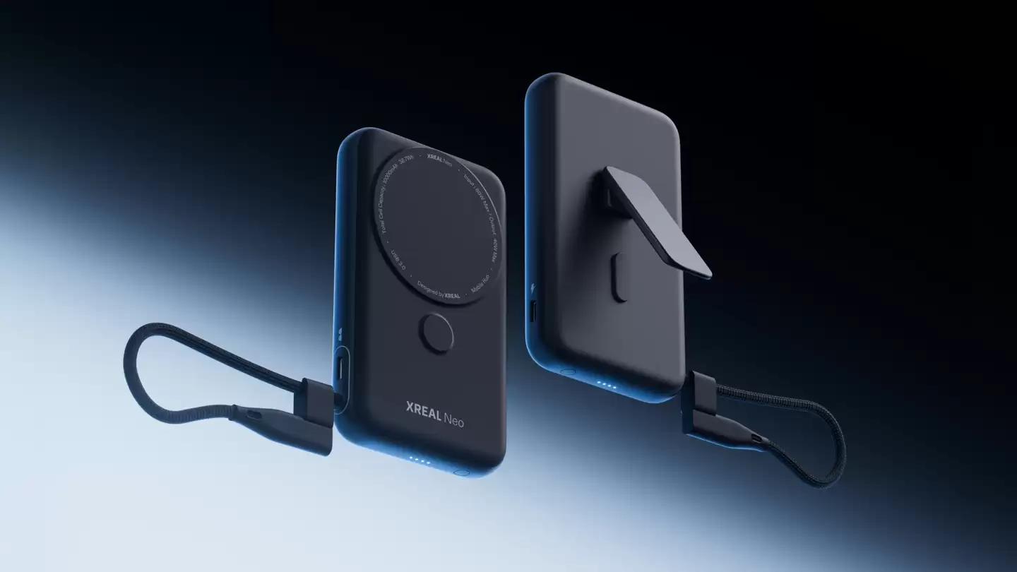 XREAL Neo 发布:专为 AR 眼镜应用打造的移动电源,支持 DP Alt 直通