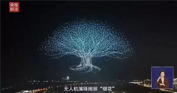 高巨创新“天空之树”获二〇二六年新年致辞引用,近16000架无人机与烟花结合展现中国低空科技硬实力