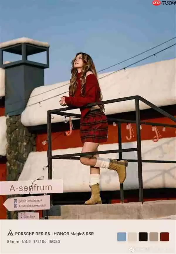 荣耀Magic8+RSR保时捷设计人像大片出炉：发丝清晰 细节拉满