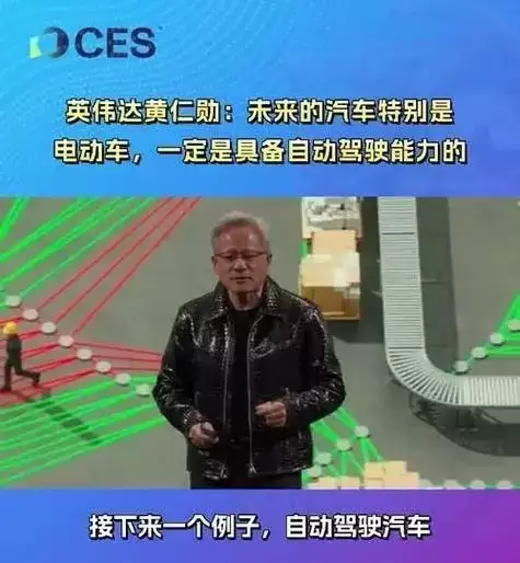 黄仁勋CES发布AI与自动驾驶新纪元