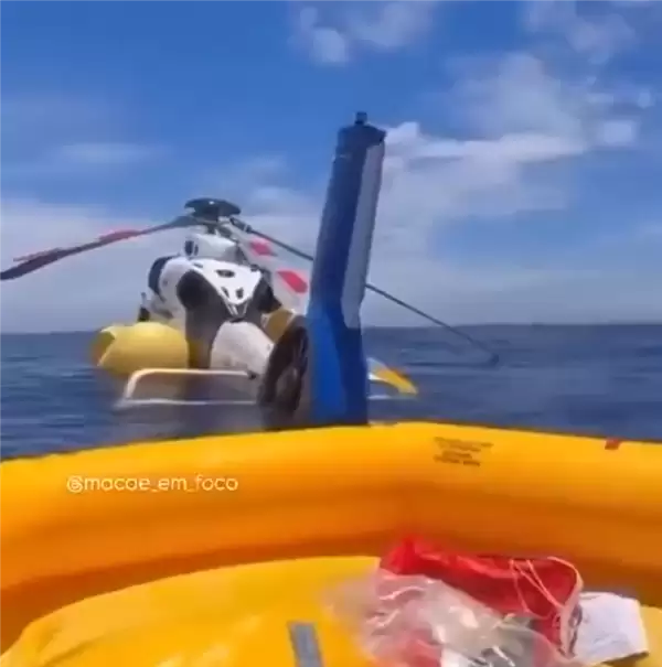 空客H160直升机遇故障坠入海中 机体漂浮系统救下机上8人