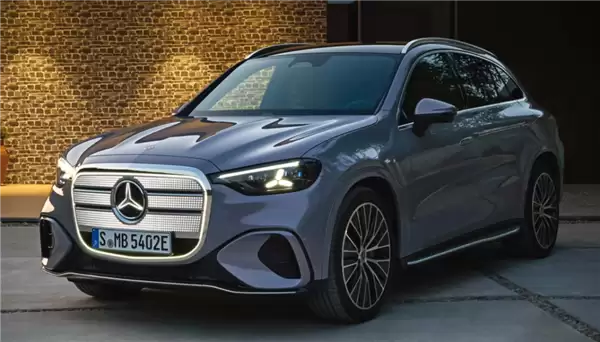 全新奔驰纯电GLC将亮相2026 CES,搭载及AI系统与800V高压平台
