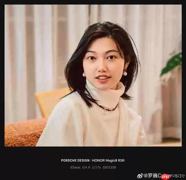 荣耀Magic8+RSR保时捷设计人像大片出炉：发丝清晰 细节拉满