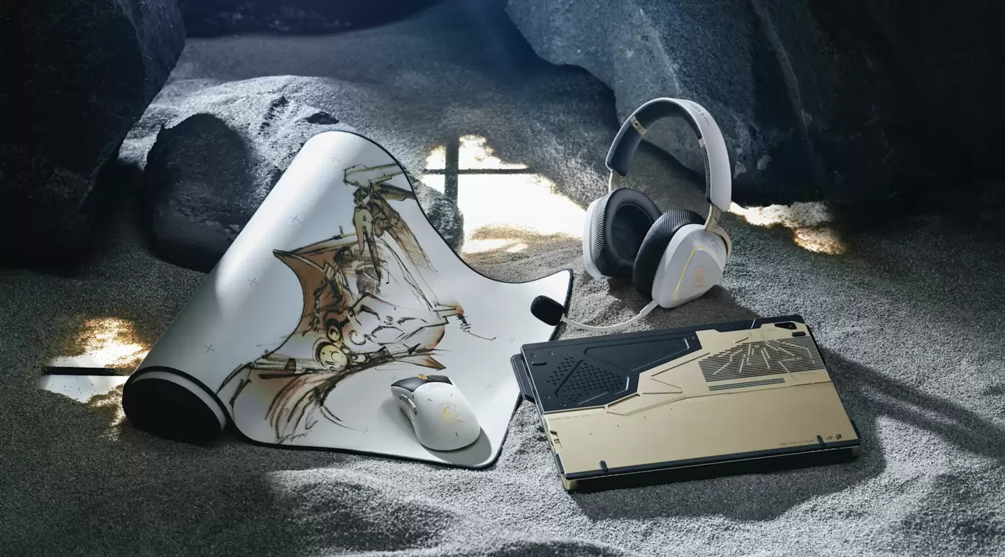 华硕 ROG CES 2026 联名小岛工作室推出 ROG Flow Z13-KJP 二合一笔记本,融入《死亡搁浅》游戏美学风格