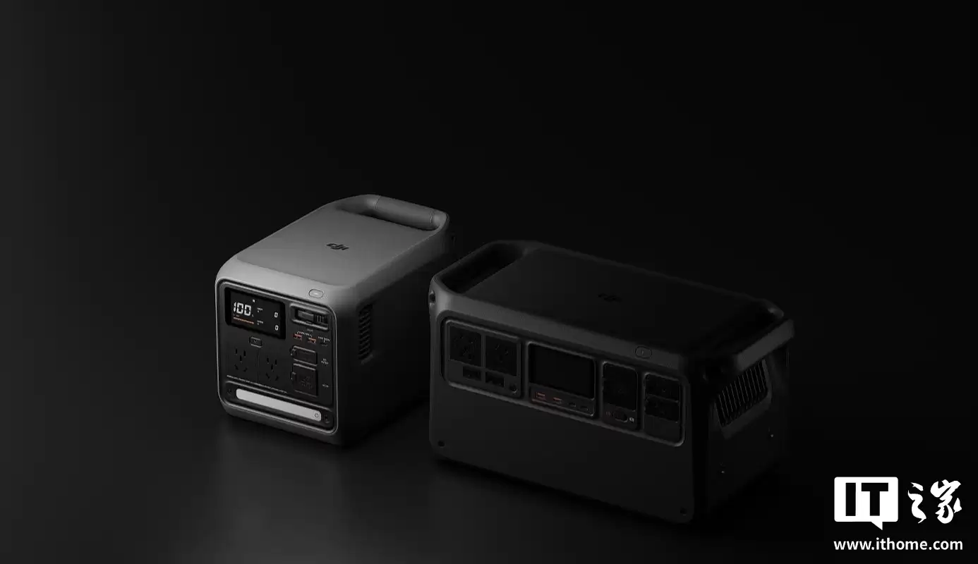 大疆 Power 1000 Mini 户外电源发布:内置1度电、稳定输出1000W功率,2099元起