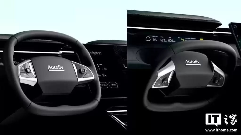 全球首款自动驾驶可折叠方向盘问世,可自动收起为乘客腾空间
