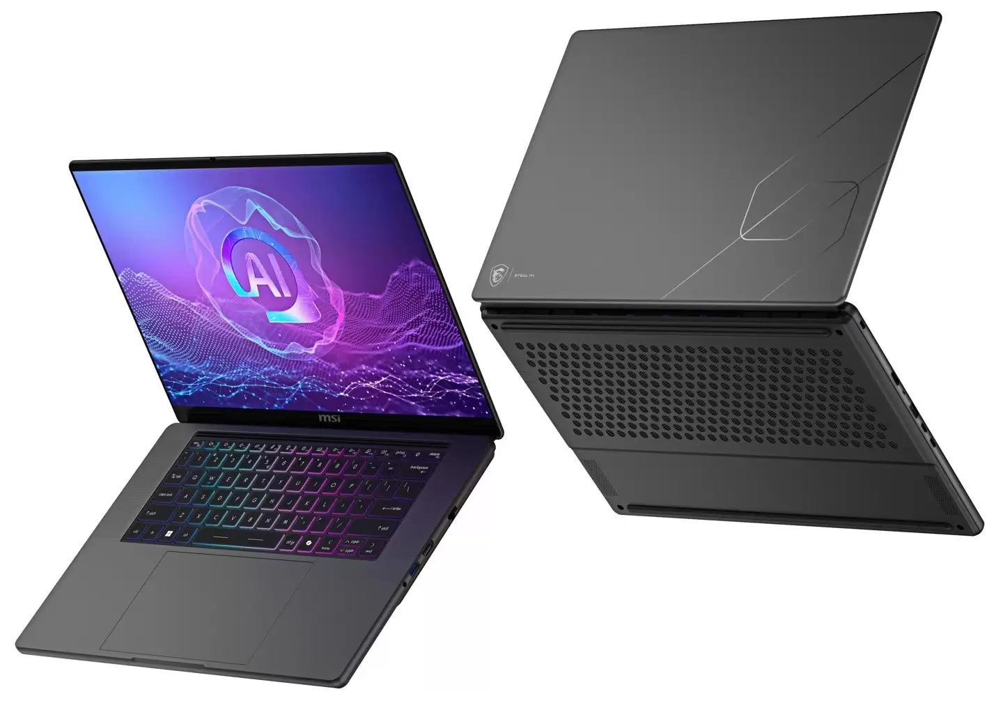 微星绝影Stealth 16 AI+亮相：Panther Lake加持，轻薄游戏本新标杆