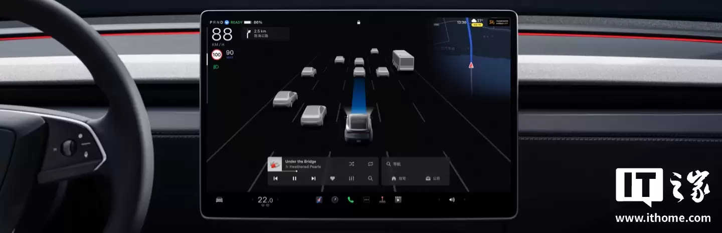 特斯拉 Model Y 车型推出 2026 款小改款：换用 16 英寸 2K 中控屏，价格不变仍为 26.35 万元起