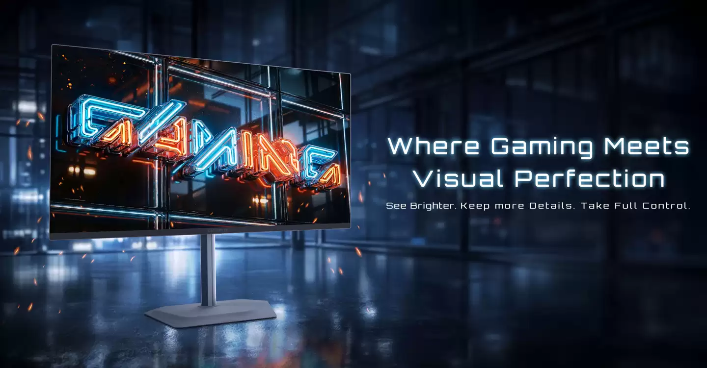 技嘉 CES 2026 连发四款 OLED 游戏显示器，刷新率最高达 360Hz