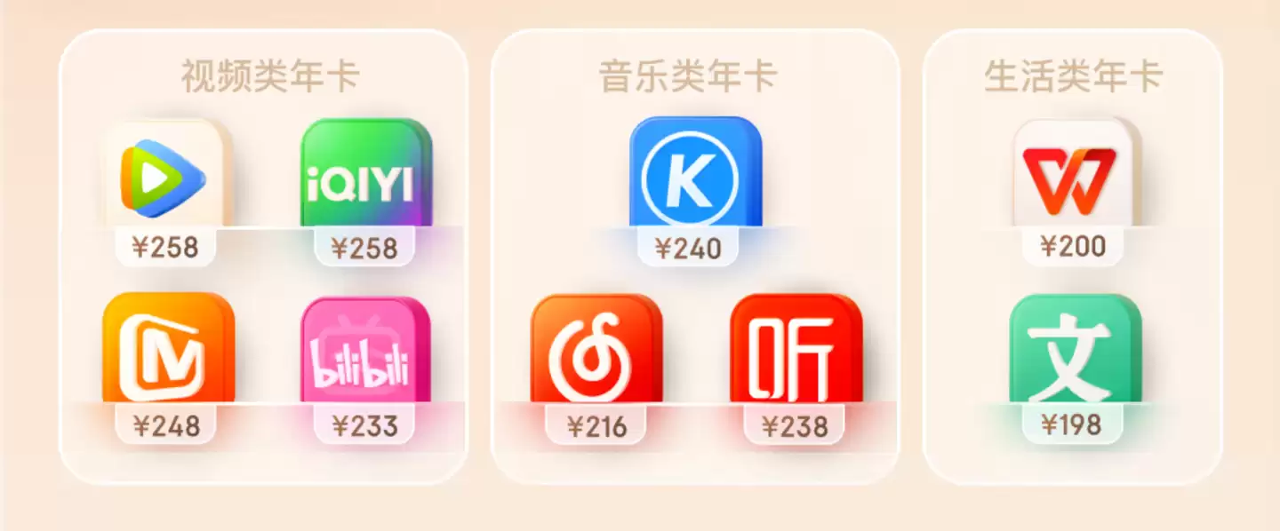 1 年抢 1 次:京东 PLUS 腾讯视频 WPS 音乐会员 5 斤车厘子 1195 → 298 元