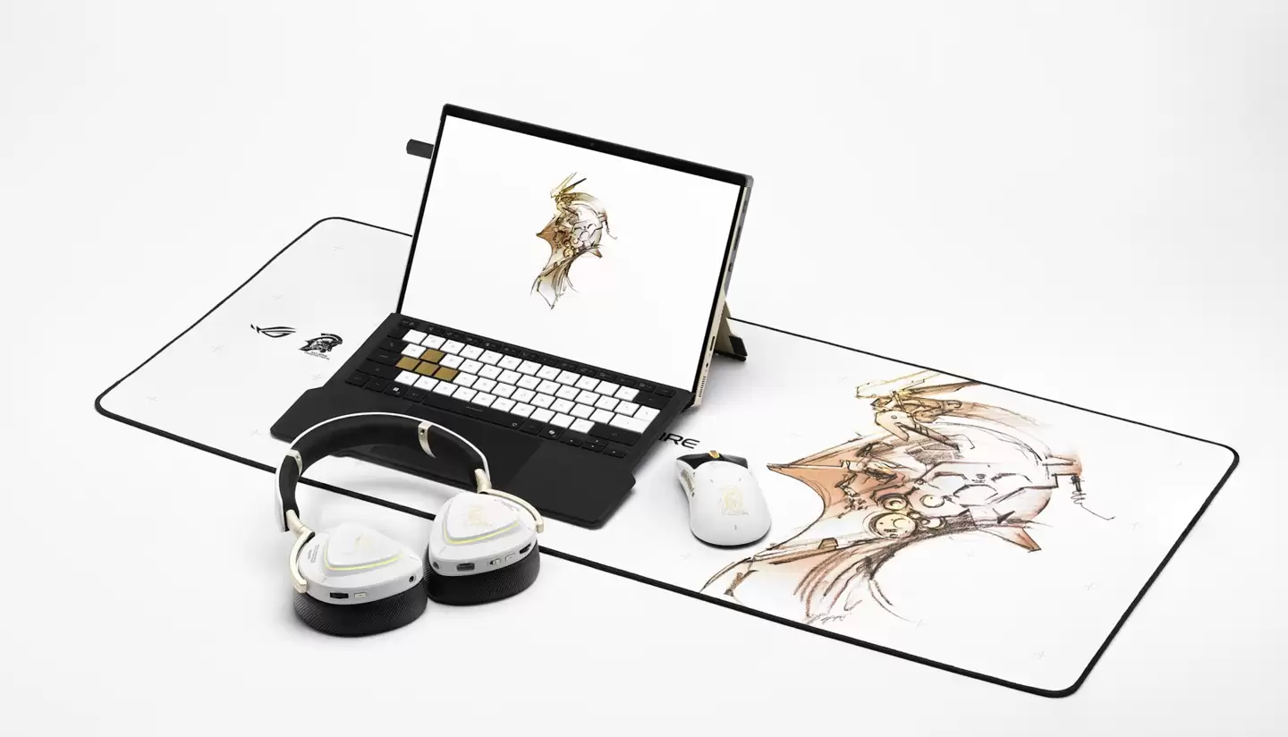 华硕 ROG CES 2026 联名小岛工作室推出 ROG Flow Z13-KJP 二合一笔记本,融入《死亡搁浅》游戏美学风格