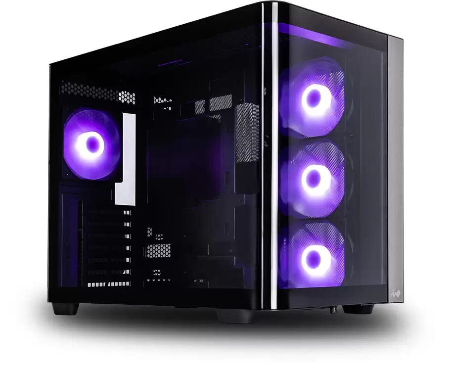 迎广 CES 2026 秀出多款机箱新品:工作站平台 COVALENT、镜面拼接 W50