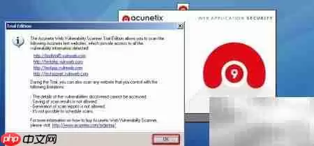 快速安装Acunetix漏洞扫描