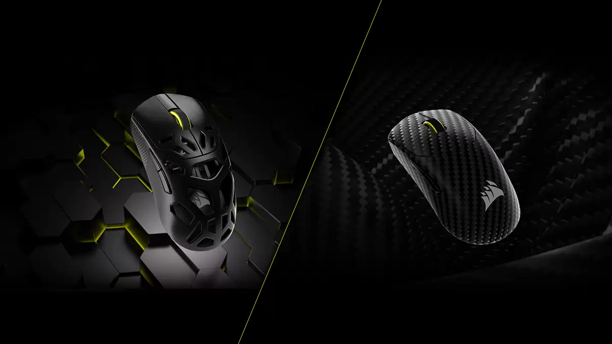 海盗船升级圣剑 SABRE v2 PRO 超轻量级鼠标，推出碳纤维与镁合金版本