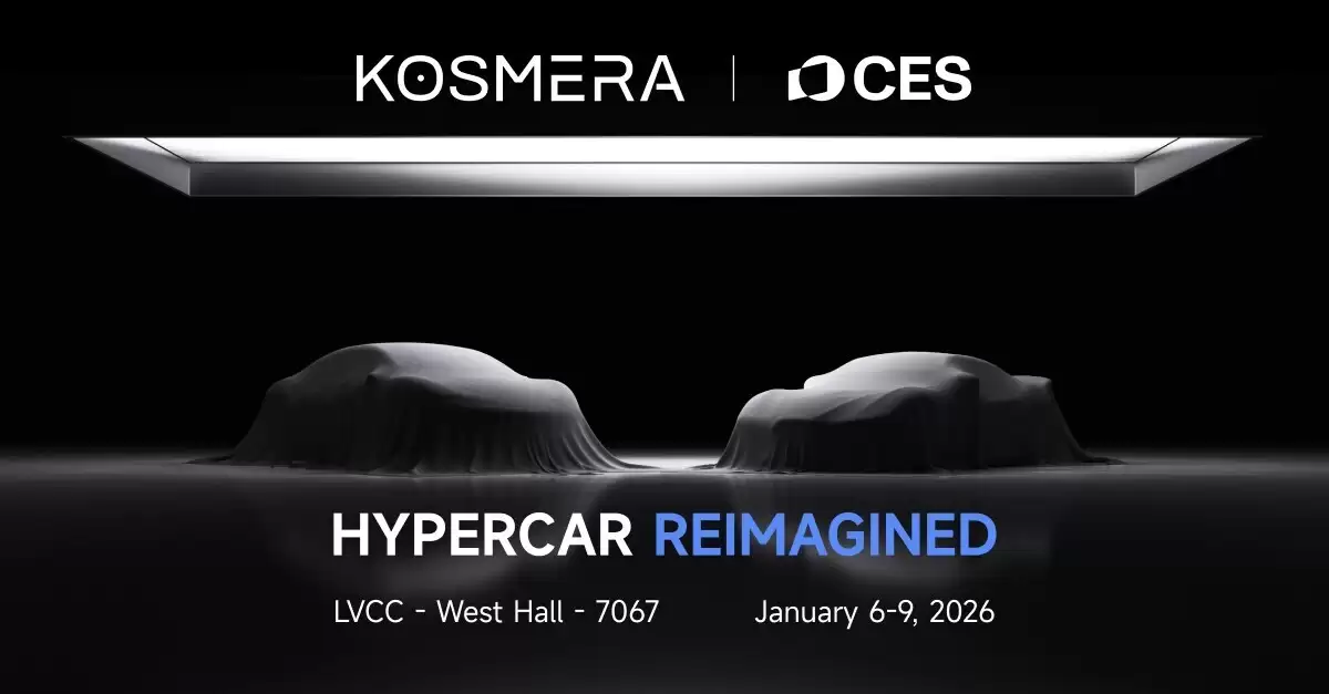 苏州造车新势力 Kosmera 跑车亮相 CES 2026:零百加速 1.8 秒、1903 马力