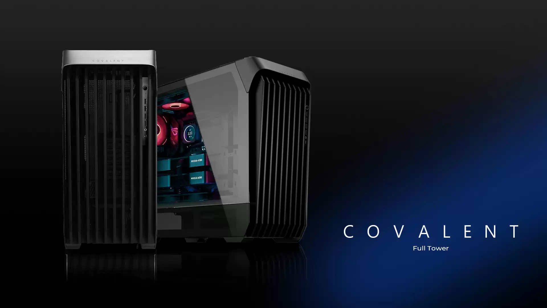 迎广 CES 2026 秀出多款机箱新品:工作站平台 COVALENT、镜面拼接 W50