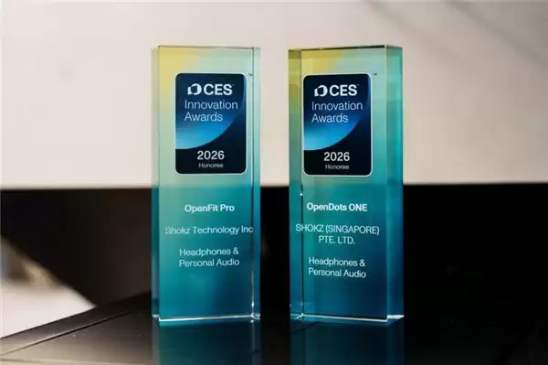 韶音在 CES 2026 发布 OpenFit Pro：以“开放式滤噪”重塑未来聆听体验