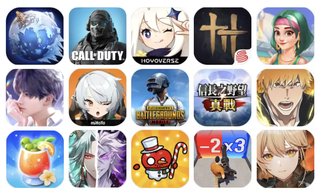 Sensor Tower:12月中国手游海外收入增长强劲,米哈游《原神》《绝区零》等显著增长