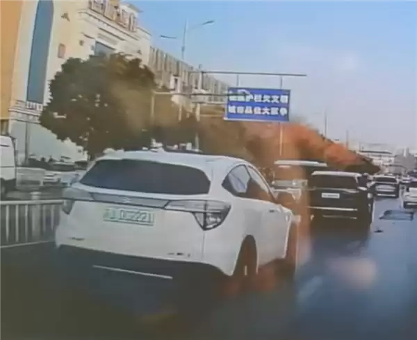 网友看到绿牌本田电动车冒黑烟 提醒车起火了!车主:我装的柴暖