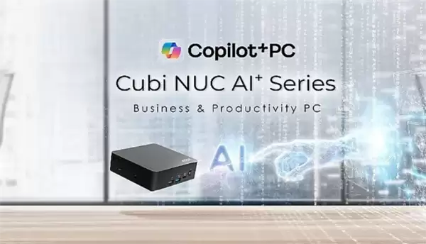 微星发布Cubi NUC AI+ 3MG迷你机: 顶配Ultra 9 386H、双雷电4