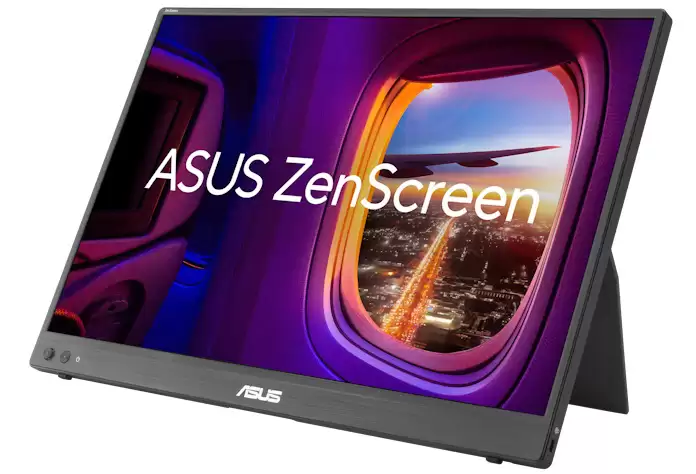 华硕推出双屏便携显示器新品 ZenScreen Duo MB14FCD