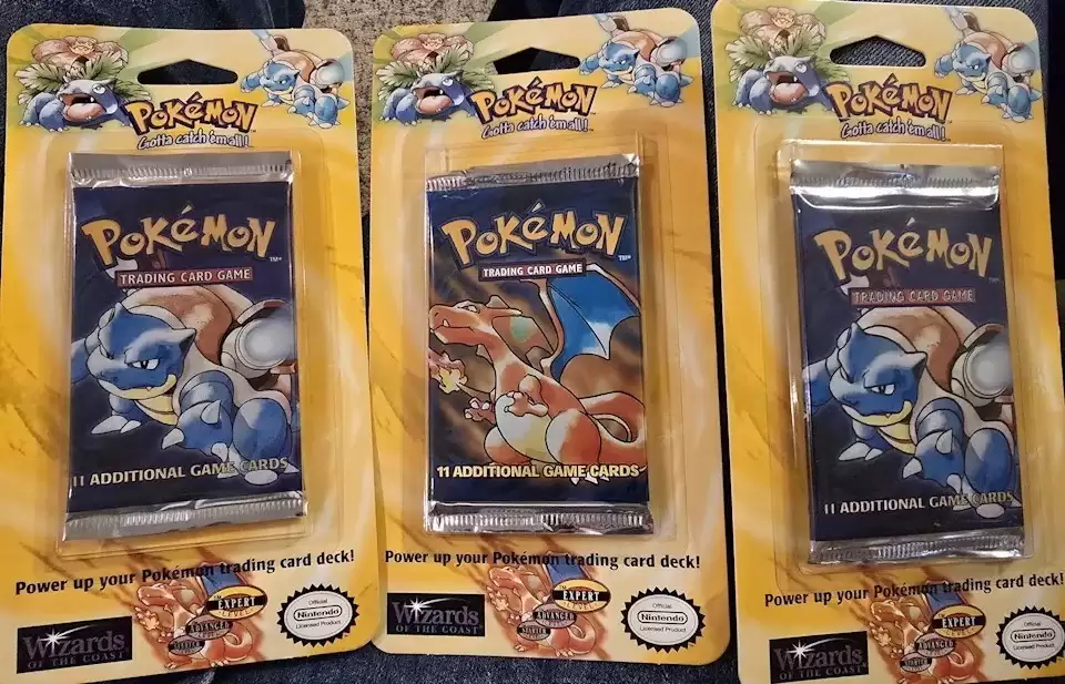 26年未拆封初代宝可梦卡包惊现时光胶囊